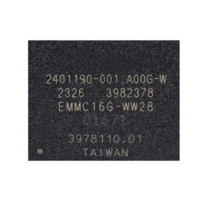 Chip de IC de memoria EMMC16G-MW28-01E10 IC de memoria flash NAND con interfaz eMMC 5.1