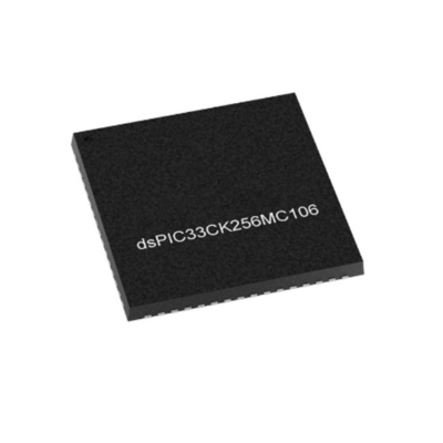 Microcontrolador MCU DSPIC33CK256MC106T-I/MR Controladores de señal digital de 16 bits de baja potencia de 100 MHz