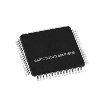 Microcontrolador MCU DSPIC33CK256MC506T-I/PT Controladores de señal digital de alta precisión de 100 MHz y 256 KB