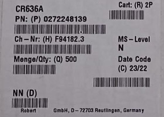 Chip de circuito integrado CR636 Regulador de tensión para alternadores de 14 V MultiWatt8