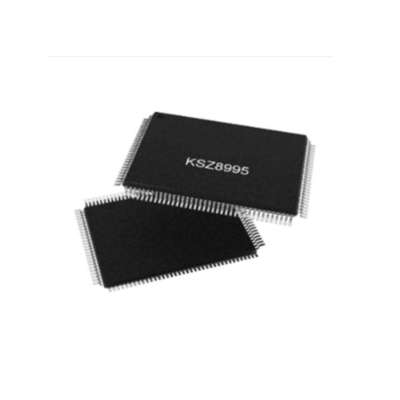 IC Ethernet KSZ8995XA Integrado con 5 puertos 10/100Mbps QoS Switch Ethernet PQFP-128