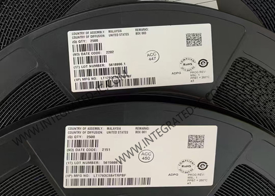 LT1793CS8 Chip de circuito integrado con ruido bajo Picoampere Bias de corriente JFET Input Operational Amplifiers