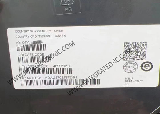 Microcontrolador MCU ADAU1701JSTZ Procesador de audio SigmaDSP con dos ADC y cuatro DAC