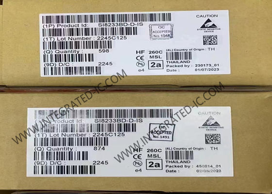 SI8233BD-D-IS Chip de circuito integrado controladores de puertas aisladas SOIC-16 Amp ISO controladores