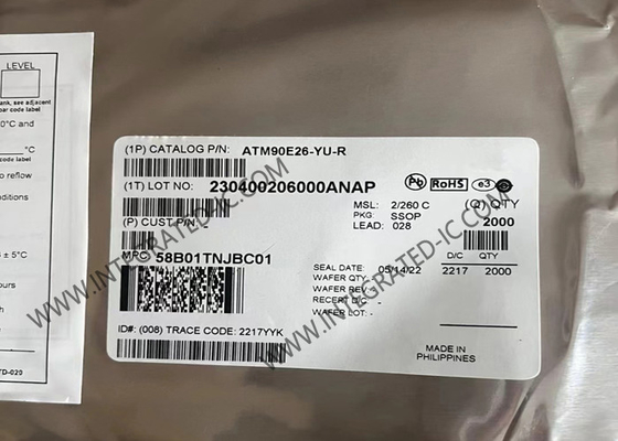 ATM90E26-YU Chip de circuito integrado IC de medición de energía SSOP-28 IC de medidor de fase única