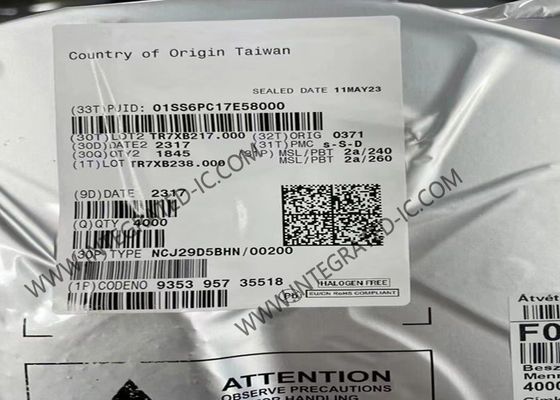 Modulo de comunicación inalámbrica NCJ29D5BHN/00200Y IC de banda ultra ancha automotriz HVQFN-40