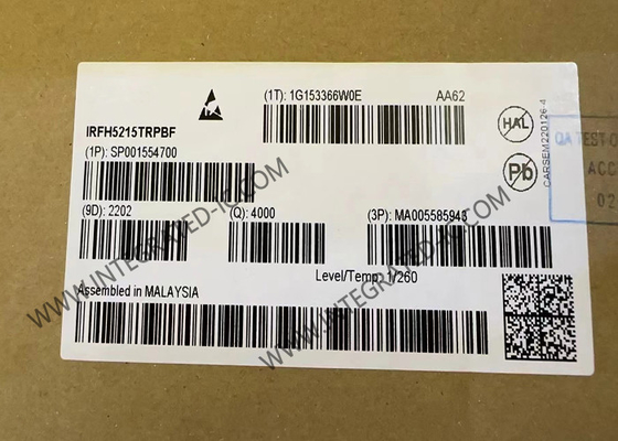 IRFH5215TRPBF Chip de circuito integrado 150V StrongIRFET TM Transistores MOSFET de potencia