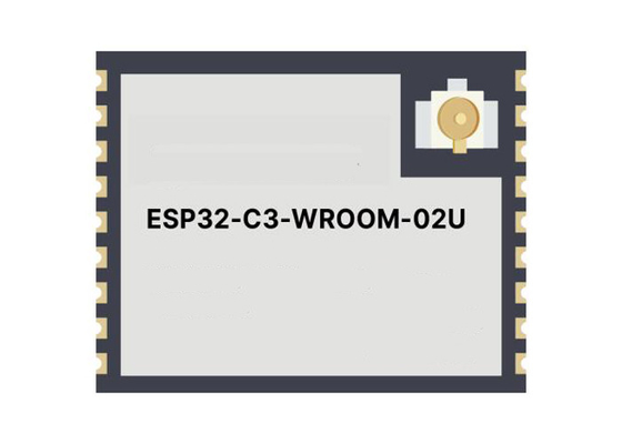 ESP32-C3-WROOM-02U-N8 Módulo de comunicación inalámbrica Wi-Fi y BT LE Módulo de protocolo múltiple
