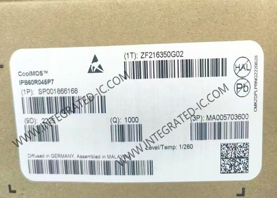 Chip de circuito integrado IPB60R045P7 Transistores MOSFET de potencia de canal N de 600 V