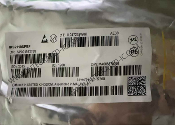 IRS2110SPBF Chip de circuito integrado 500V EiceDRIVERTM Gate Driver IC con apagado