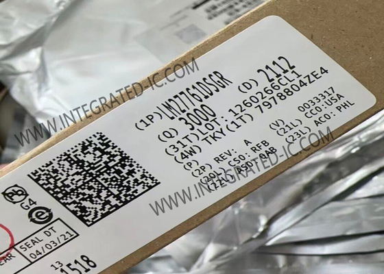 LM27761DSGR Chip de circuito integrado inversor regulado de bajo ruido con LDO integrado