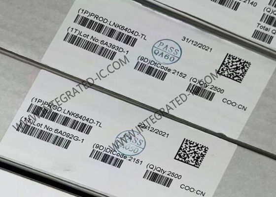 LNK6404D Chip de circuito integrado eficiente energéticamente regulación del lado primario precisa CV/CC Switcher
