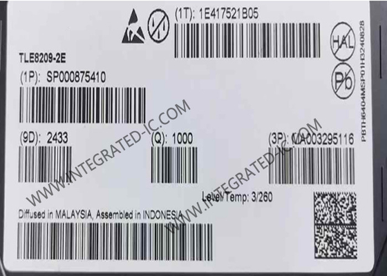 TLE8209-2E Chip de circuito integrado 8.6A SPI IC de puente H programable PG-DSO-20