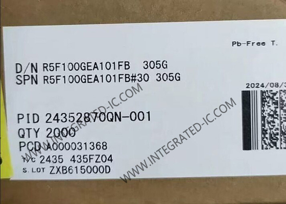 R5F100GEA101FB Microcontrolador MCU RL78/G13 Microcontroladores de alta función de baja potencia