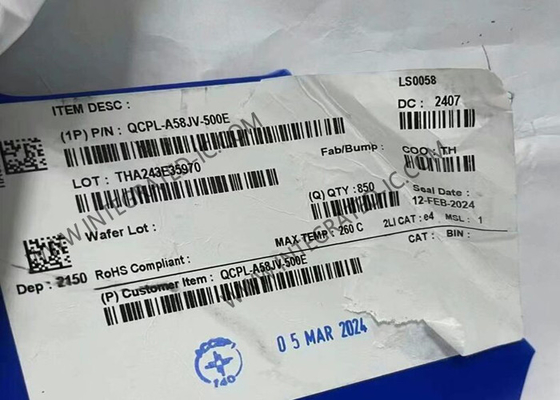 Chip de circuito integrado QCPL-A58JV-500E MOSFET fotográfico automotriz con aislamiento R2CouplerTM