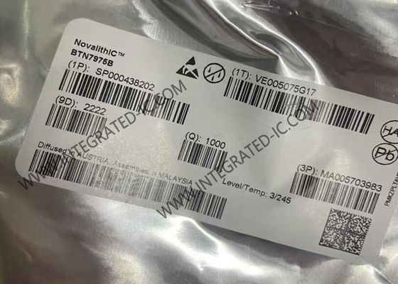BTN7975B Chip de circuito integrado de alta corriente integrado PN Half Bridge Motor Drive