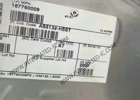 AS5132-HSST Sensor IC Encoder giratorio 360o Sensor de posición magnética de alta velocidad programable