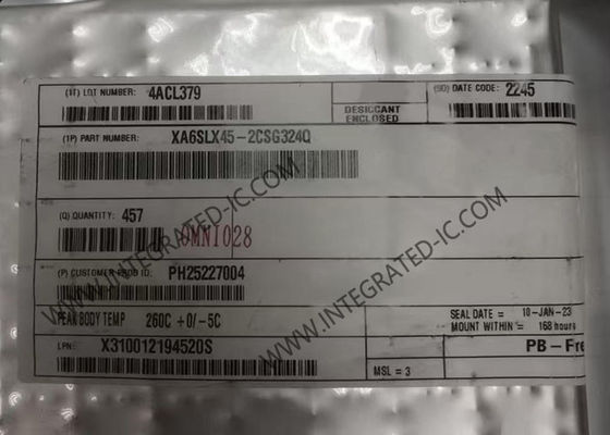 XA6SLX45-2CSG324Q Puerta programable de campo Array Spartan-6 Automotriz FPGA IC paquete CSBGA-324