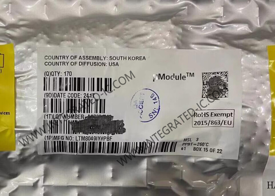 Chip de circuito integrado LTM8049IY 2 Reguladores de voltaje de conmutación de salida BGA77