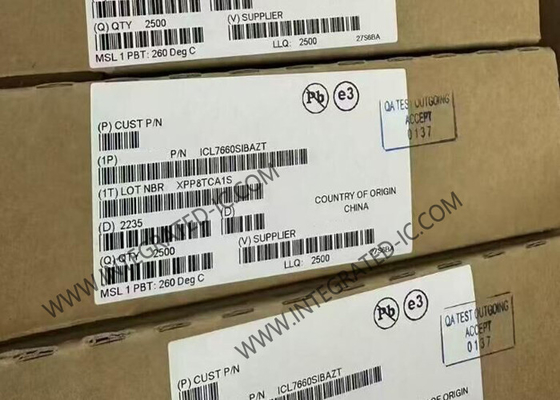 ICL7660SIBAZT Chip de circuito integrado CMOS Conversores de voltaje SOIC8 Regulador de conmutación IC