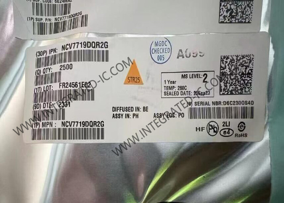 NCV7719DQR2G Chip de circuito integrado 550mA Conductores de motor SSOP24 Conductores de medio puente octal