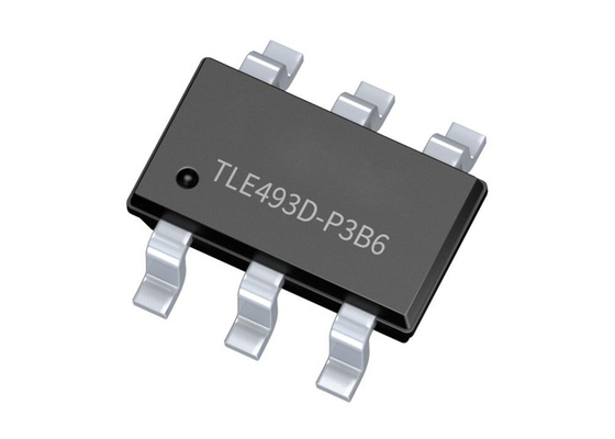 TLE493D-P3B6 Sensor IC Sensores magnéticos 3D 6mA XENSIV Sensores de efecto Hall