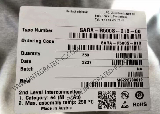 Modulo de comunicación inalámbrica SARA-R500S-01B 2.1GHz 23dBm Modulos LTE-M y NB-IoT