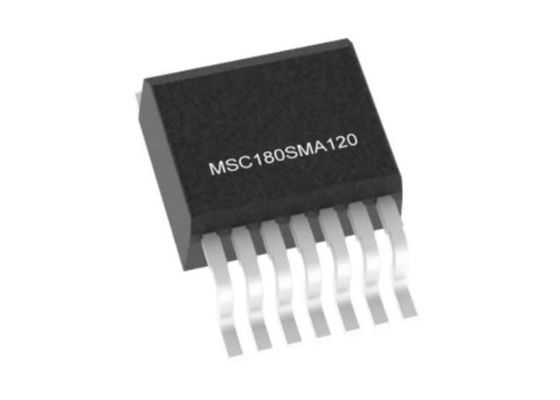 Chipe de circuito integrado MSC180SMA120SCT 1200V 22A Transistor MOSFET mSiC de canal N
