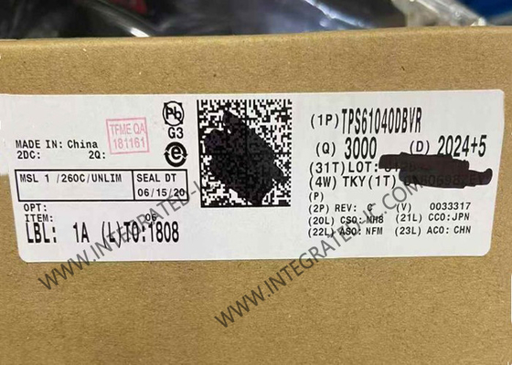 TPS61040DBVR Chip de circuito integrado 28V 400mA Conversor de impulso de interruptor para aplicaciones LCD y LED blanco