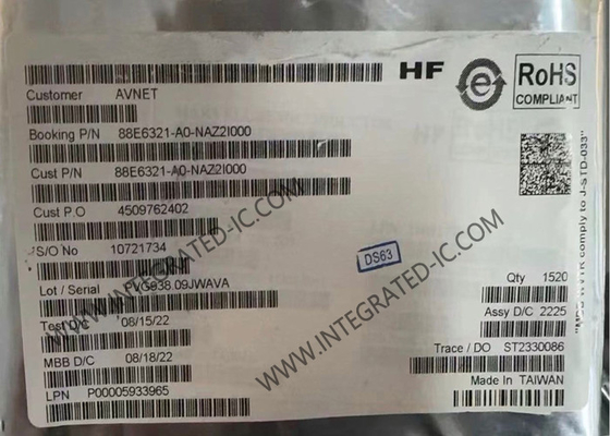 Interfaz de conexión Ethernet de 7 puertos no gestionada para el cambio Ethernet automotriz