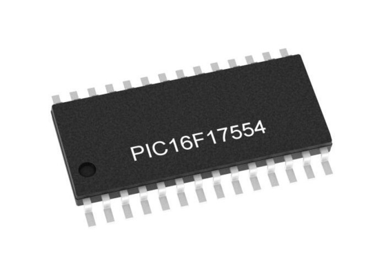 Microcontrolador PIC16F17554T-I/SO MCU de bajo consumo, MCU de 8 bits, SOIC28, Microcontrolador PIC 16F