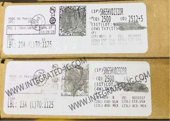 SN65HVD232DR Chip de circuito integrado 3,3 V Transceptor de bus de CAN SOIC8 Transceptores de bus de CAN