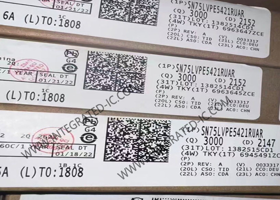 SN75LVPE5412RUAR Chip de circuito integrado PCIe 5.0 32Gbps Redirector lineal de 4 canales