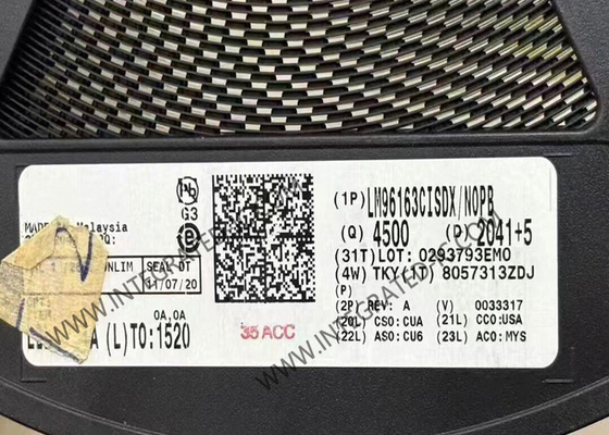 Sensor IC LM96163CISDX con sensor de temperatura digital de diodo remoto WSON-10