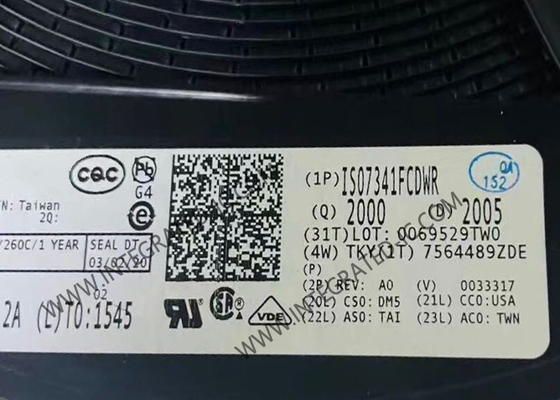 Chip de circuito integrado ISO7341FCDWR Aisladores digitales de cuatro canales de 3000 Vrms SOIC16