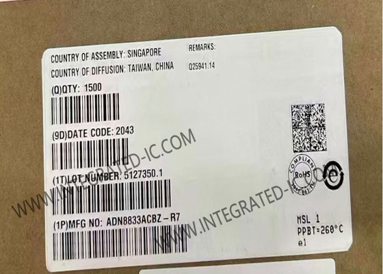 El conductor del refrigerador termoeléctrico de circuito integrado ADN8833ACBZ 1A