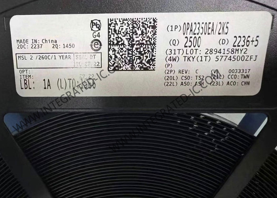 Circuito integrado OPA2350EA Chip Amplificador operacional dual de alta velocidad y bajo ruido