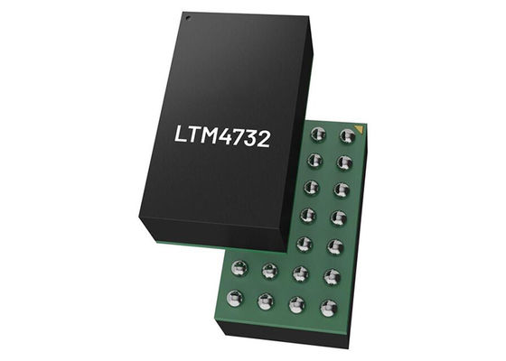Circuito integrado LTM4732IY, chip regulador µModule Silent Switcher de potencia reductora de 4A