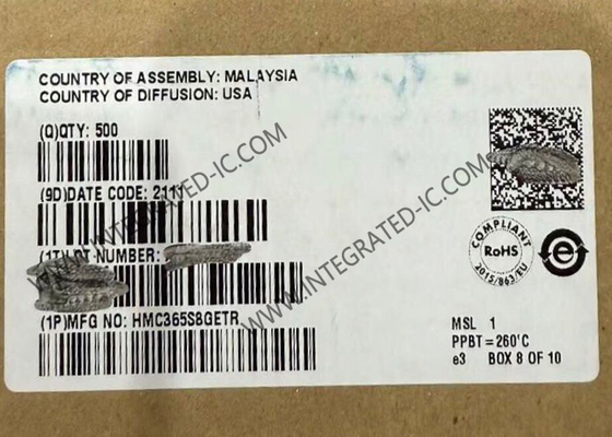 Modulo de comunicación inalámbrica HMC365S8GETR Divididores estáticos de bajo ruido divididos por 4