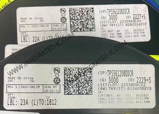 Chip de circuito integrado TPS561208DDCR Convertidor reductor síncrono Regulador buck de 1A