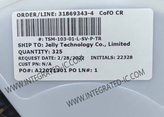 TSM-103-01-L-SV-P-TR Conectores de tabla a tabla Conectores de terminal 3POS