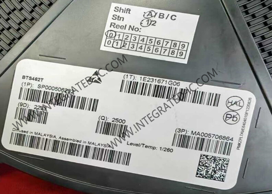 BTS462T Circuito Integrado Chip Interruptor de Potencia de Lado Alto IC 3.5A Interruptores de Distribución de Energía