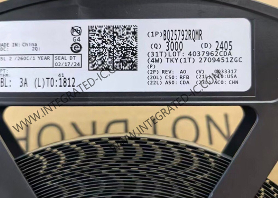 BQ25792RQMR Chip de circuito integrado 5A 1-4 Cell Buck Boost Cargador de batería IC