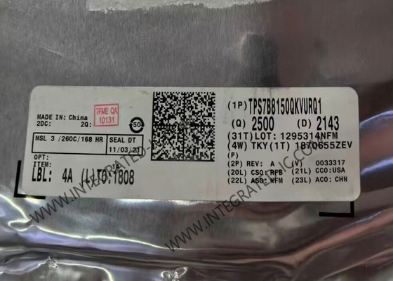 Circuito integrado TPS7B8150QKVURQ1 Regulador de bajo voltaje 150mA Regulador LDO