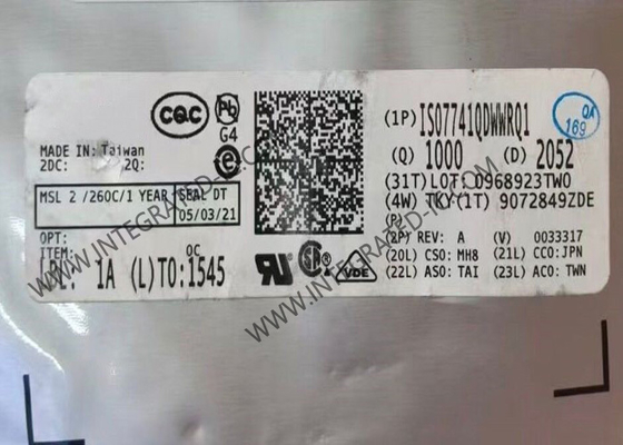 Chip de circuito integrado ISO7741QDWWRQ1 5000Vrms aislador digital de 4 canales SOIC16