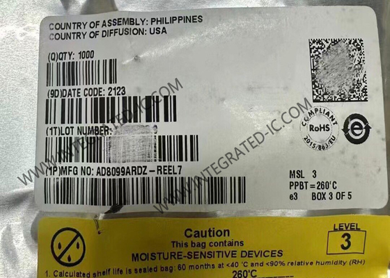 AD8099ARDZ Chip de circuito integrado Amplificadores operativos de alta velocidad SOIC8 Op Amps IC