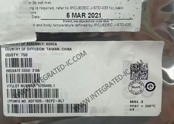 Módulo de comunicación inalámbrica ADF7020-1BCPZ 200kbps IC transceptor FSK/ASK de alto rendimiento