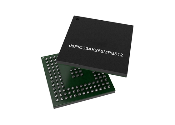 Microcontrolador MCU DSPIC33AK256MPS512-I/2H de 200MHz y 32 bits, DSC de un solo núcleo con ADC de alta velocidad