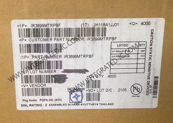 IR3899MTRPBF Circuito integrado Chip 9A Regulador reductor síncrono altamente integrado