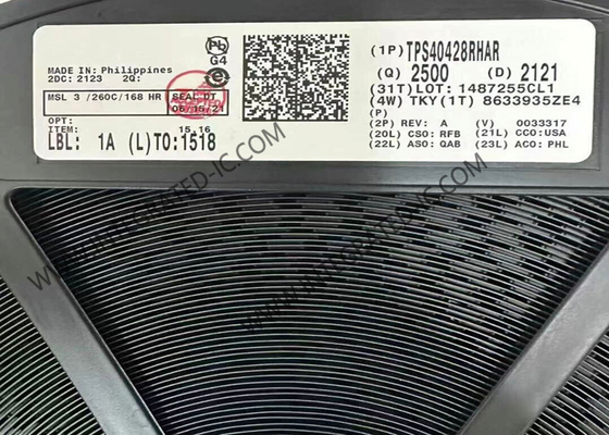 TPS40428RHAR Chip de circuito integrado de 2 fases controlador sin conductor sin conductor